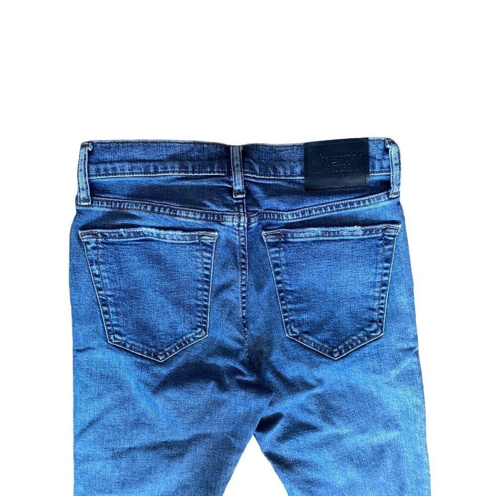 Abercrombie & Fitch blue denim jeans skinny stretch  women 28X28‎ - Picture 6 of 8